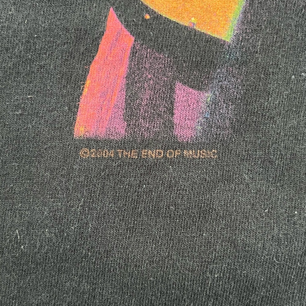 Kurt Cobain Nirvana The End Of Music 2000s Vintage Concert Merch Shirt Small - Picture 4 of 6